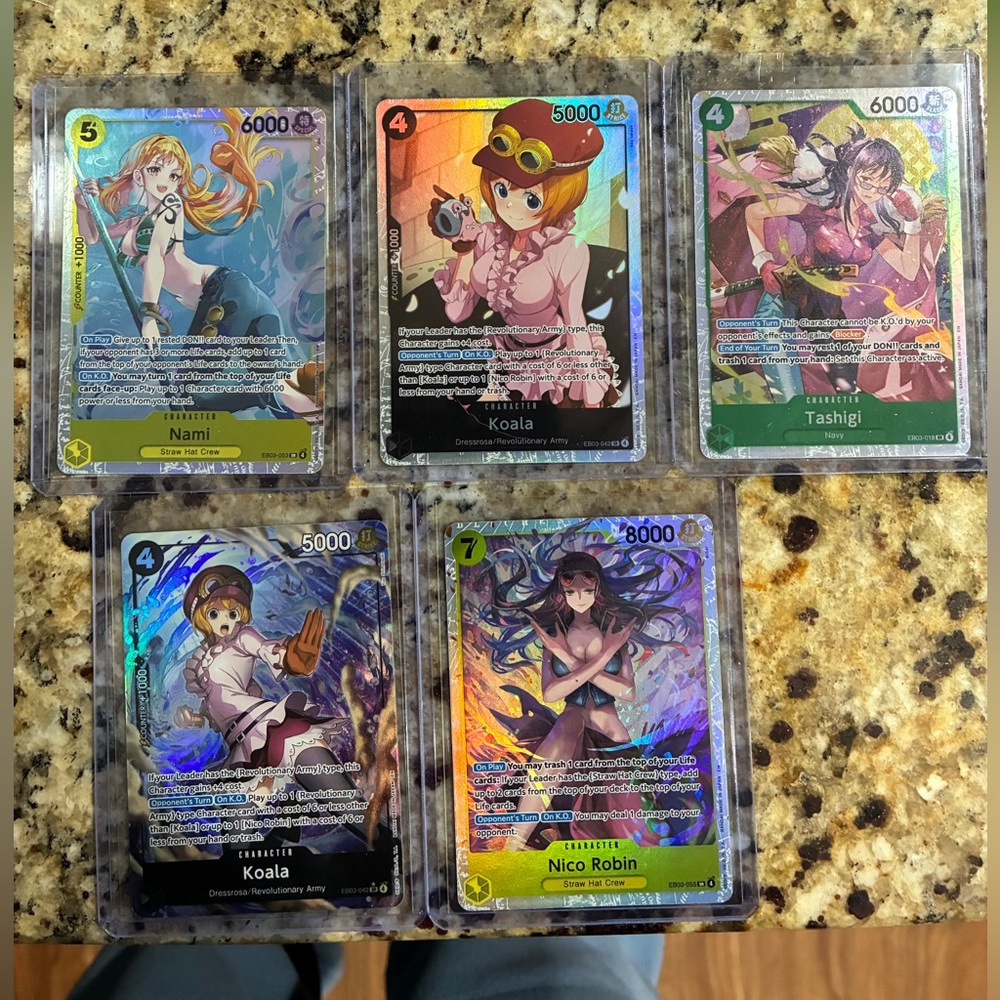 One piece cards